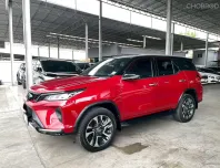 TOYOTA FORTUNER 2.8 LEGENDER 4WD ปี 2021 รถสวย มือแรก ไมล์แท้ TOP สุด รับประกันตัวถังสวย