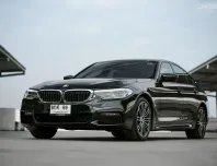 BMW 530e M Sport G30 ปี 2018  รถมือเดียวป้ายแดง ขับดีมาก เซอร์วิสศูนย์ ออฟชั่นเต็ม รถพร้อมใช้งาน