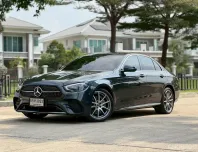 2022 Mercedes-Benz E-Class 2.0 E300e รถเก๋ง 4 ประตู รถบ้านมือเดียว ไมล์น้อย 