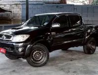 TOYOTA HILUX VIGO 3.0 G 4WD สี่ประตู A/T ปี2009 จด ปี2010(mnc) โฉม SMART โฟร์วิล  สีดำ 
