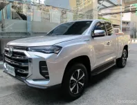 2025 MG EXTENDER GIANT CAB GRAND X เกียร์ธรรมดา สีบรอนเงิน ปุ่มSTART วิ่งน้อย 15,743 กม รถสวยใหม่มาก