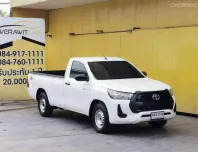 Toyota Hilux Revo 2.4 SINGLE Entry เครื่อง ดีเซล เกียร์ ธรรมดา ปี 2021 ปลายปี เดือนธันวาคม รถสวยเดิม