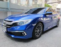 2020 HONDA CIVIC 1.8 EL AUTO สีน้ำเงิน รุ่นTOP ปุ่มSTART รถสวยสภาพดี ฟรีดาวน์
