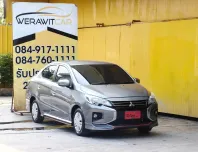 Mitsubishi Attrage 1.2 GLX ปี 2020 เกียร์ Auto เครื่อง เบนซิน รถสวย สภาพใหม่ ตัวถังบางเดิมทั้งคัน