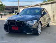 BMW 116i  MSport สีดำ ปี 2014 ไมล์ 9x,xxx km รถบ้านสวย 