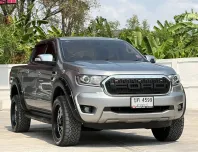 2019 FORD RANGER, 2.2 XLT โฉม HI-RIDER DOUBLE CAB สีเทา เกียร์ออโต้ ขับ2