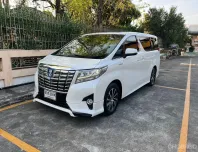 2017 Toyota ALPHARD 2.5 HYBRID  รถเจ้าของเดียว รถสวยไม่มีชน เบาะคู่หน้า+แถวสอง ปรับไฟฟ้า