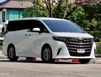 2024 Toyota ALPHARD 2.5 Z รถตู้/MPV รถบ้านมือเดียว ไมล์น้อย  