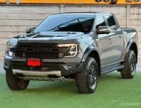  เจ้าของขายเอง Ford Ranger RAPTOR 4WD 10AT ปี 2022 สีเทา ไมล์น้อย มือเดียวป้ายแดง  