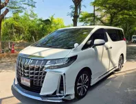 2023 Toyota ALPHARD 2.5 รถตู้/MPV รถบ้านแท้ ไมล์น้อย มือเดียวป้ายแดง  