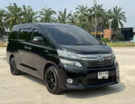 Toyota Vellfire 2.4 V Hybrid เกียร์ออโต้ ปี 2013 สีดำ