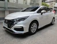 2025 NISSAN ALMERA 1.0 V AUTO สีขาว ปุ่มSTART เบาะหนัง  วิ่งน้อย 18,860 กม. รถสวยสภาพใหม่ ฟรีดาวน์