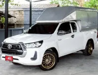 TOYOTA HILUX REVO 2.4 Z EDITION MID CAB A/T ปี2021แท้ (mnc) โฉมหมูป่า สีขาว