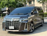 2022 Toyota ALPHARD 2.5 รถตู้/MPV รถบ้านมือเดียว ไมล์แท้ 30,000 km ประวัติศูนย์   