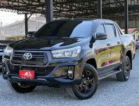 TOYOTA HILUX REVO ROCCO 2.4 DOUBLE CAB PRERUNNER A/T ปี2019 สีดำ