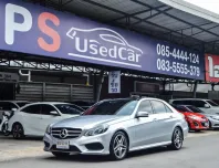 ฟรีเงินดาวน์ ดีเซลล้วนๆไม่มีไฮบริด รุ่นAMG ไมล์น้อย Mercedes-Benz E300 BluetecHybrid (W212) ปี 2015