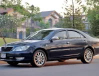 Toyota Camry 2.4 2005 สีน้ำเงิน รถพร้อมใช้งานทันที 