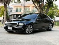 2019 Mercedes-Benz E-Class 2.0 E350e รถเก๋ง 4 ประตู ไมล์น้อย 60,000 km มือเดียวป้ายแดง  