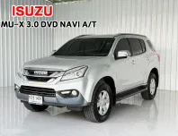 เครื่องยนต์ 3.0 รถครอบครัว 7 ที่นั่ง Isuzu MU-X 3.0 SUV ออกรถง่าย