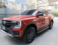 2024 FORD RANGER DOUBBLE CAB 2.0 BI-TURBO WILDTRAK POWER ROLLER SHUTTER เกียร์AUTO วิ่งน้อย 39,939 