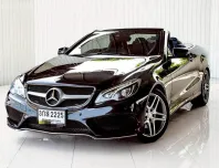 BENZ E-CLASS, E200 Cabriolet AMG Dynamic ปี 2015 โฉม W207 ปี09-16