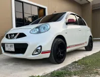 Nissan march Cvt ปี 2013 หูแดง รุ่นพิเศษ 