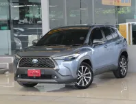 Toyota Corolla Cross 1.8 Hybrid premium ปี 2021 ไมล์แท้8x,xxxโล รถบ้านมือเดียว สวยเดิมทั้งคัน ฟรีดาว