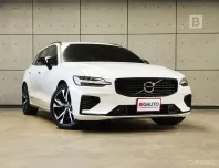 2021 Volvo V60 2.0 Recharge T8 R-Design Expression AWD AT ไมล์แท้ 4 หมื่น ติดฟิล์ม Solar Gard B7419