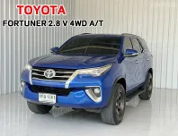 รถบ้าน รถครอบครัว 7 ที่นั่ง ขับ 4 หน้าใหม่ Toyota Fortuner 2.8 V SUV 