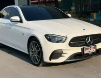 2022 Mercedes-Benz E-Class 2.0 E300e รถเก๋ง 4 ประตู ฟรีดาวน์ รถสวย ไมล์น้อย 