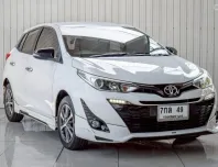 TOYOTA YARIS 1.2 G+ ปี 2018 สีขาว โฉม ปี13-19