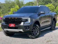 FORD RANGER WILDTRAK DOUBLE CAB 2.0L Bi-TURBO 10 SPEED ปี2022(แท้) สีเทา