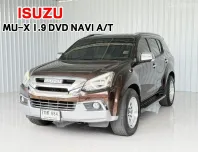 รถบ้าน มือเดียว Isuzu MU-X 1.9 SUV รถสภาพดี มีประกัน