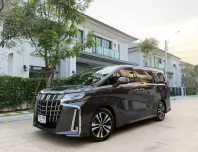 2022 Toyota ALPHARD 2.5 รถตู้/MPV ฟรีดาวน์ รถสวย ไมล์แท้ มือเดียวป้ายแดง  