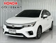 รถบ้านมือเดียว Honda City Hatchback 1.0SV VTEC Turbo รถเก๋ง 5 ประตู 