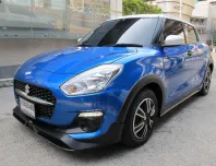 2025 SUZUKI SWIFT 1.2 GL AUTO สีน้ำเงิน-ขาว ปุ่มSTART วิ่งน้อย 10,793 กม. รถสวยสภาพใหม่