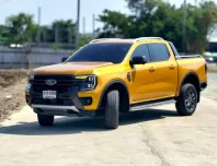 FORD RANGER WILDTRAK 2.0 BT-TURBO 4WD AT ปี 2022 สีเหลือง