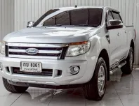 FORD RANGER 2.2 XLT เกียร์AT ปี 2015 สีเทา โฉม HI-RIDER DOUBLE CAB