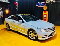 2013 Mercedes-Benz E-Class 2.0 E200 CGI รถเก๋ง 2 ประตู รถบ้านมือเดียว. 
