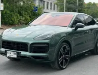 2023 Porsche Cayenne Coupe Platinum Edition สีพิเศษ Oak Green Metallic