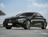 Benz CLS220d AMG ปี 2021 เบาะแดงดำเพิ่มความสปอร์ต รถมือเดียว ป้ายแดง 