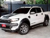 FORD RANGER 2.2 WILDTRAK HI-RIDER สี่ประตู M/T ปี2017 จด ปี2018(MNC) สีขาว