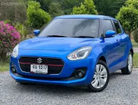 SUZUKI SWIFT 1.2GLX Navi. A/T ปี2018 สีน้ำเงิน