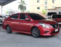 NISSAN ALMERA 1.2 E SPORTECH ปี 2016 AUTO สีแดง 