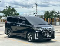 2022 Toyota ALPHARD 2.5 รถตู้/MPV รถบ้านมือเดียว ไมล์แท้  