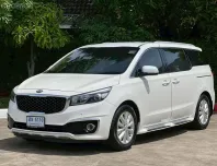 2017 Kia Grand Carnival 2.2 EX รถตู้/MPV รถบ้านมือเดียว ไมล์น้อย  