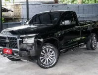 MITSUBISHI TRITON 2.4 MIVEC 4WD ตอนเดียว A/T ปี2023 จด ปี2024 (mnc) โฟวิล สีดำ