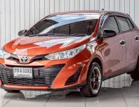 TOYOTA YARIS, 1.2 J ECO ปี 2018 สีส้ม โฉม ปี13-19