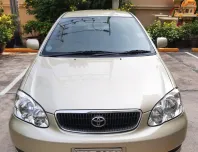 ⭐️TOYOTA Altis 2003 รถบ้านแท้ เช็คศูนย์TOYOTA ทุกระยะ (เก็บบิลไว้หมด) สถาพเดิมไม่ดัดแปลง ไม่ติดGas⭐️