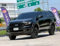 2021 FORD RANGER, 2.2 XL+ SPORT โฉม HI-RIDER OPEN CAB สีดำ เกียร์ธรรมดา เครื่องดีเซล มือเดียวป้ายแดง